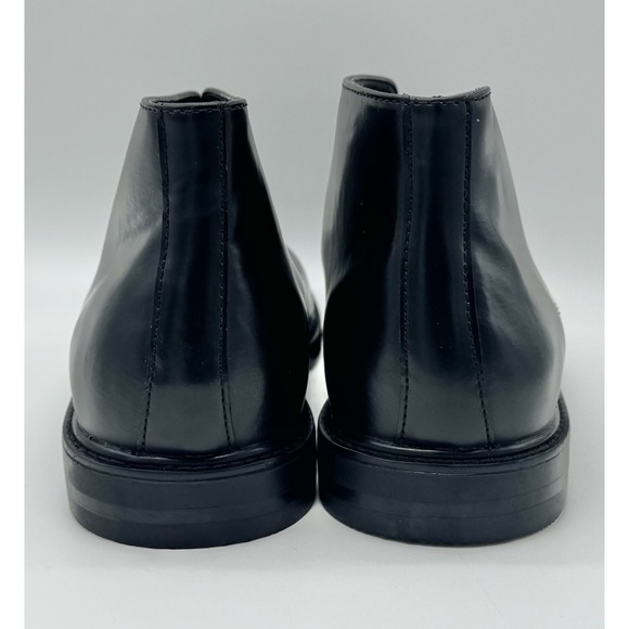 Kenneth Cole Reaction Black Leather Chukka Boots Men\'s Size 12 Lace Up main image 8